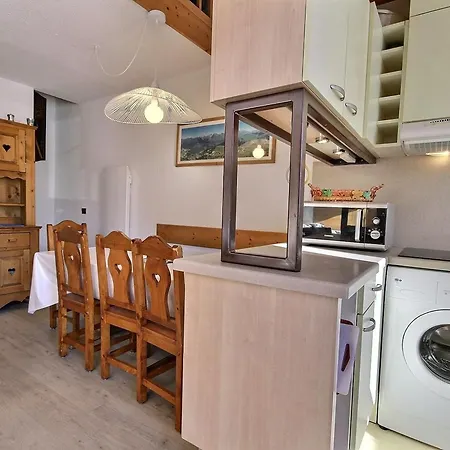 Duplex 4 Pieces, 8 Personnes, Balcon Sud, Au Pied Des Pistes - Fr-1-455-2 아파트 라 플라뉴