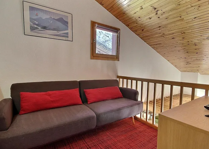 דירה Duplex 4 Pieces, 8 Personnes, Balcon Sud, Au Pied Des Pistes - Fr-1-455-2