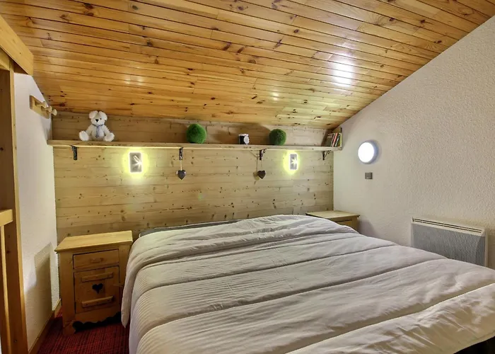 Duplex 4 Pieces, 8 Personnes, Balcon Sud, Au Pied Des Pistes - Fr-1-455-2 דירה *